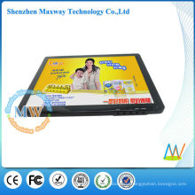 Slim type led digital photo frame 12inch with video input